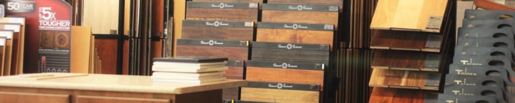 hardwood flooring showroom from Specialty Shoppe Floors and More Inc in Fort Morgan